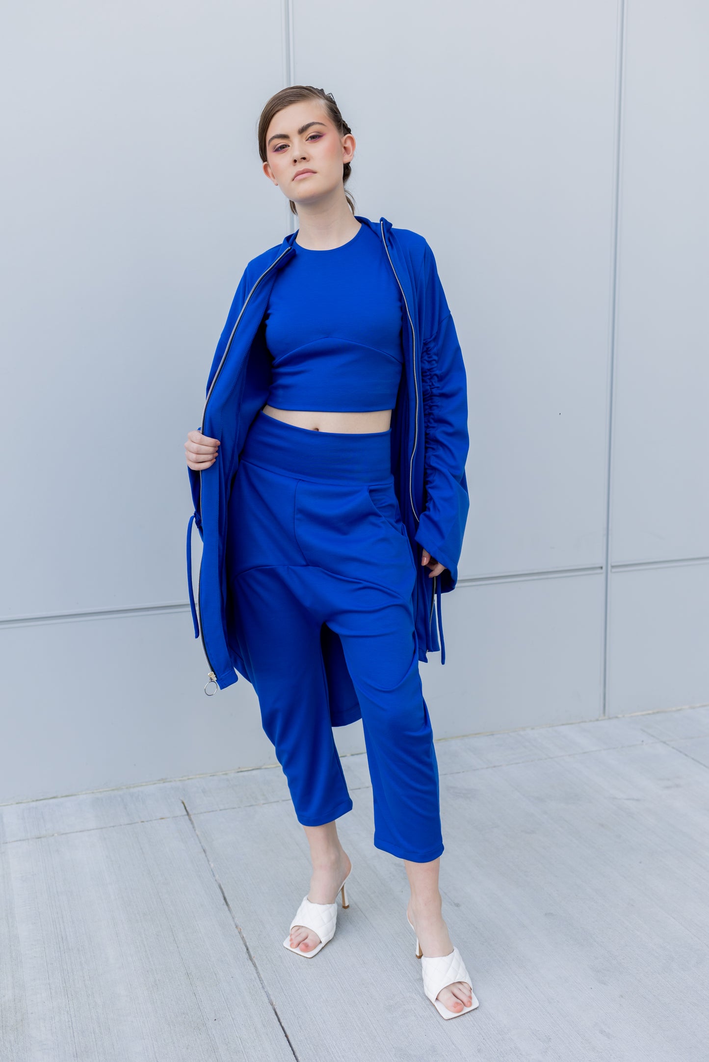 Royal Blue Drop Crotch Pant