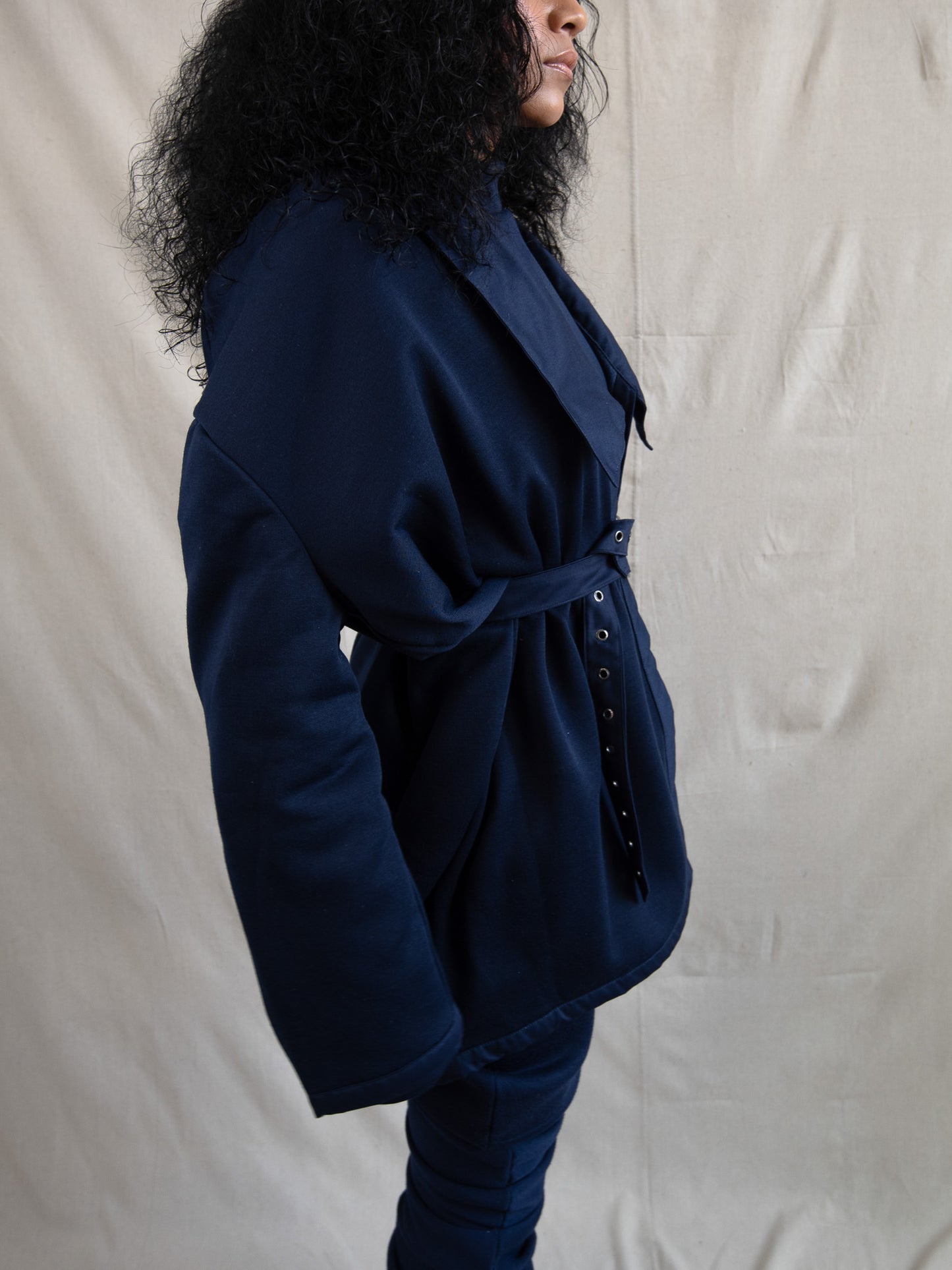 Navy - Soft and Structured Belt Wrap