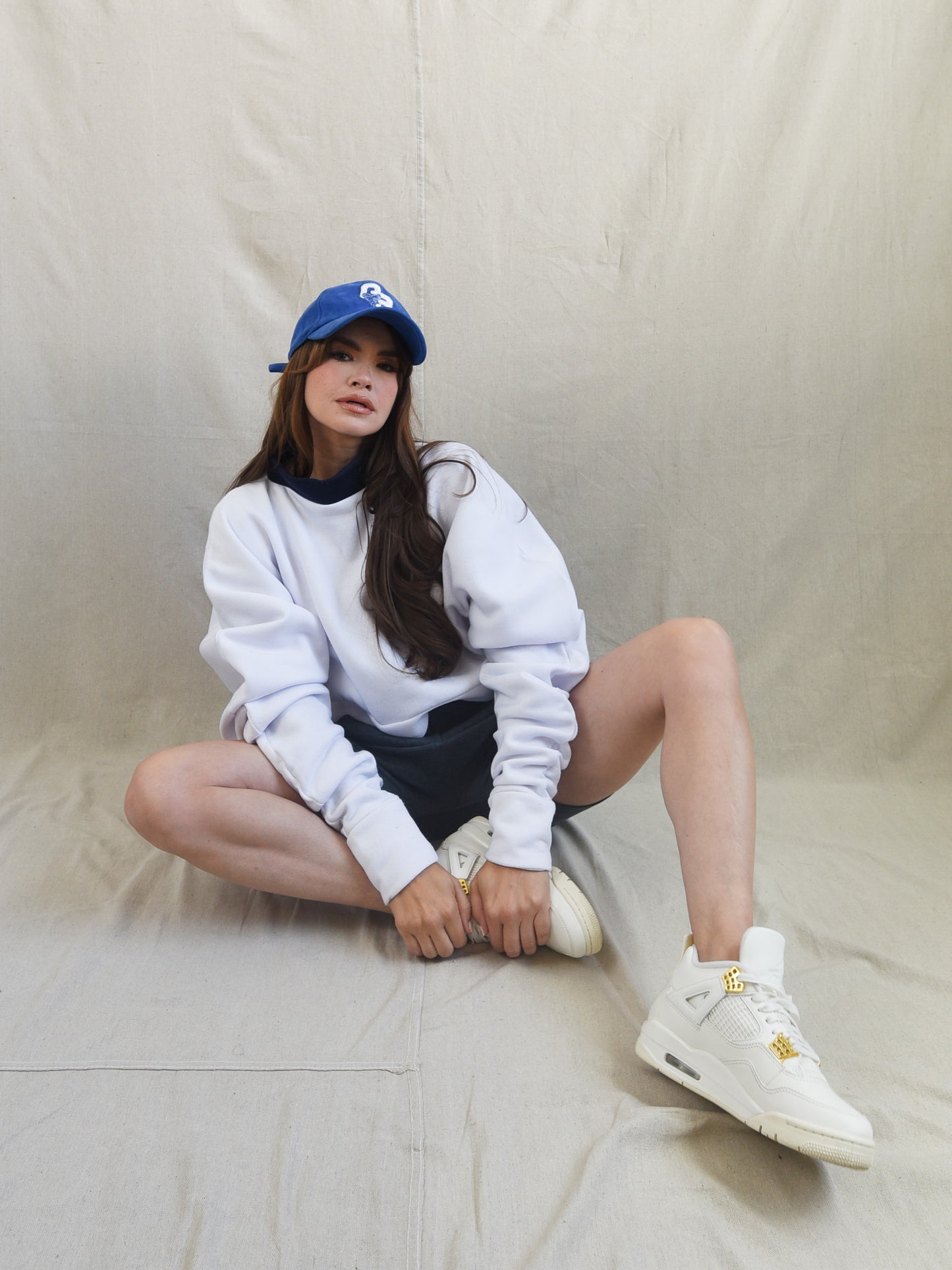 Charcoal Drop Crotch Short