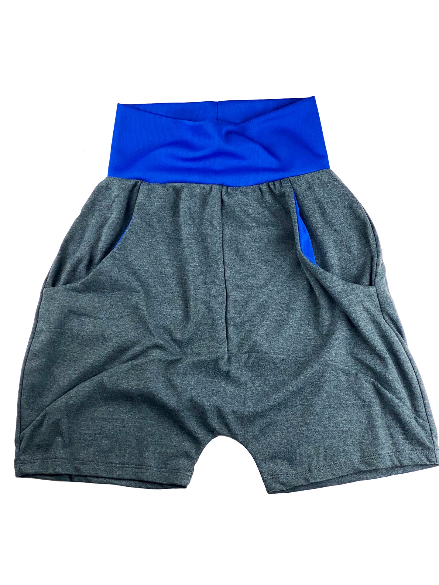 Charcoal Drop Crotch Short